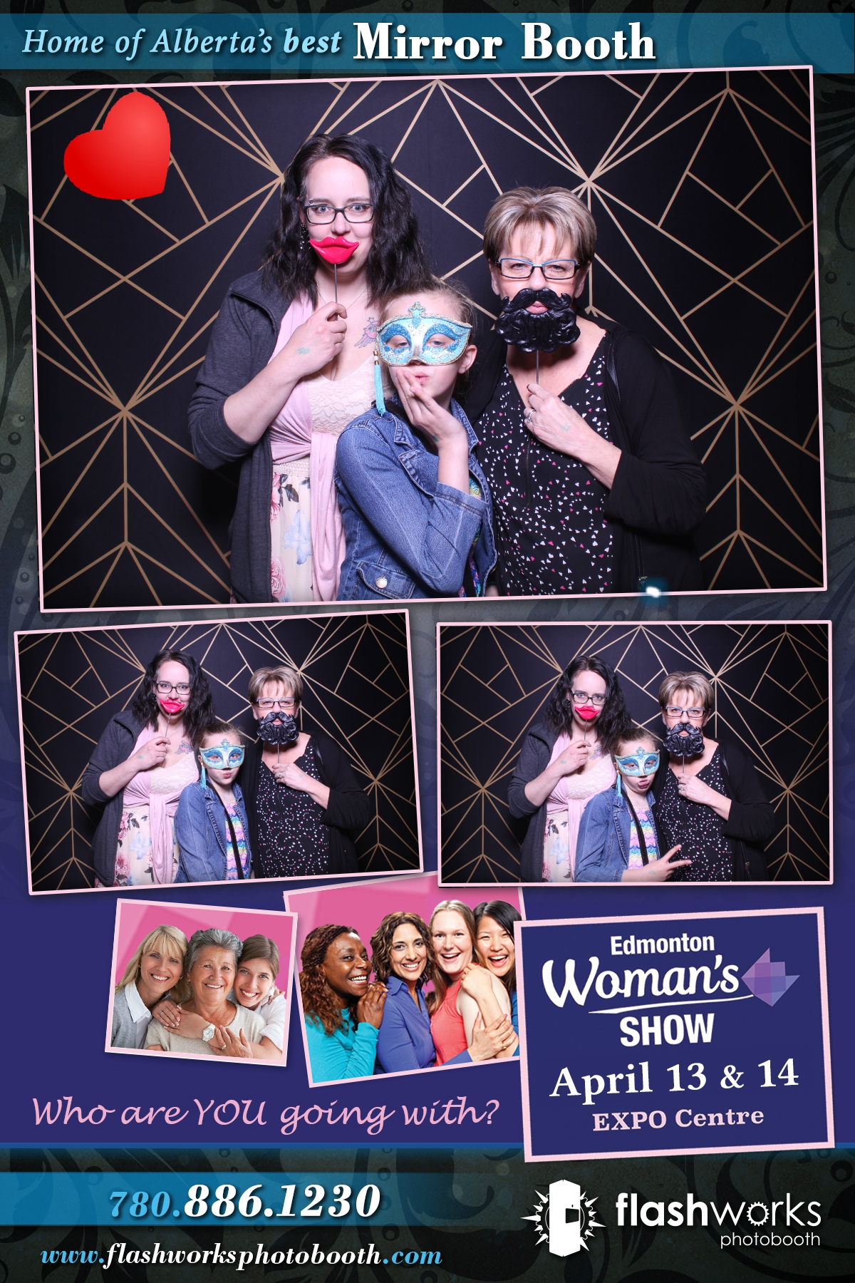 Spring Edmonton Woman's Show 2019 | View more photos from the event at gallery.flashworksphotobooth.com/u/FlashworksPhotoboothInc/Spring-Edmonton-Womans-Show-2019